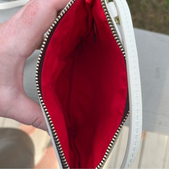 DOONEY & BOURKE  Apollo Leather Ivory Crossbody Bag - Picture 9 of 9